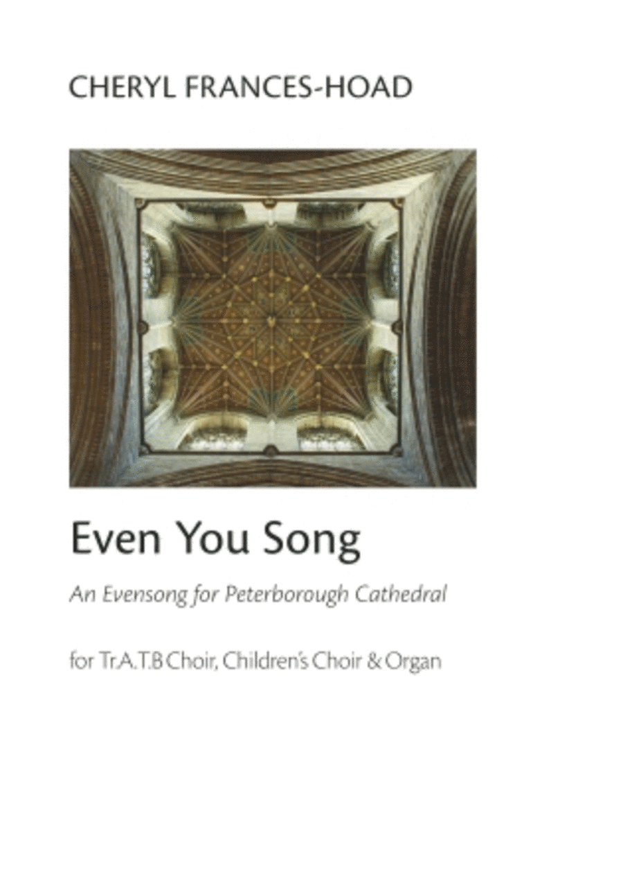 Even You Song 4-Part scores gallery preview page 1