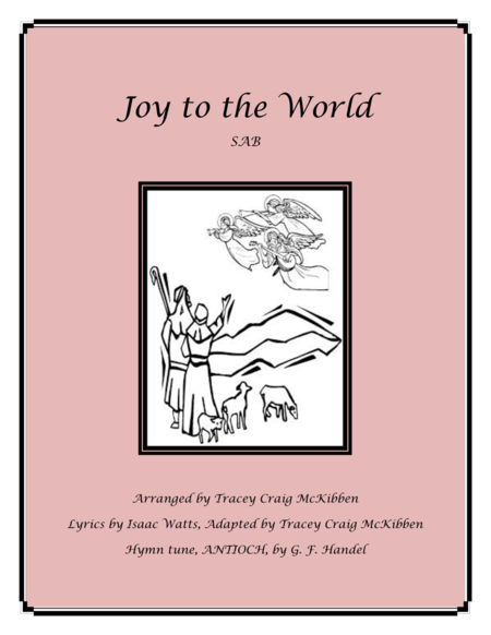 Joy to the World (SAB) image number null