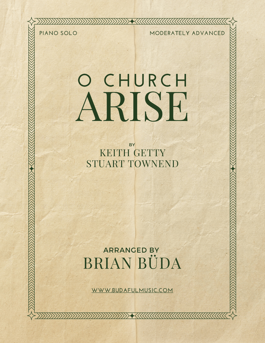 O Church Arise Piano Solo scores gallery preview page 1