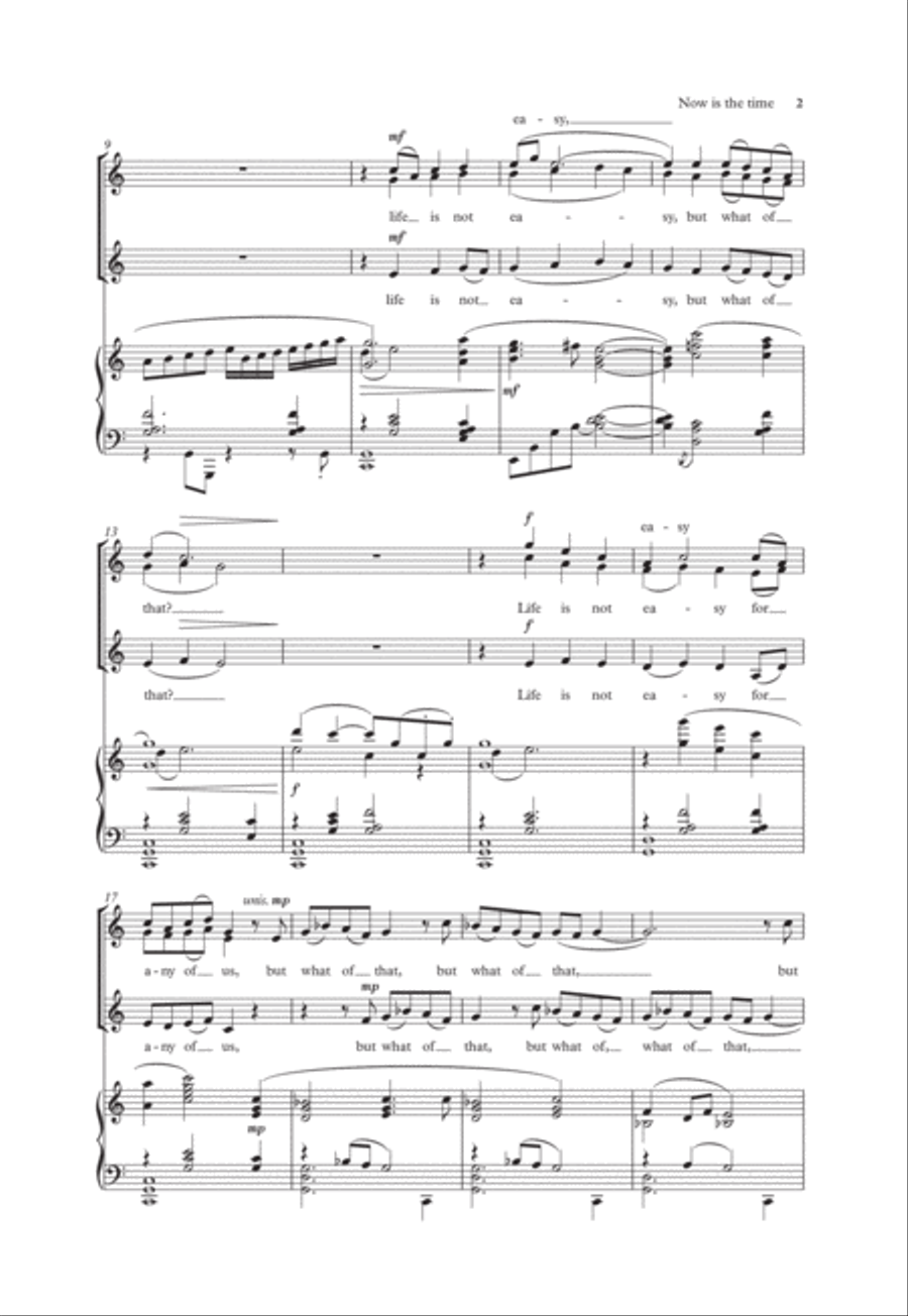 Now is the time (SSA) SSA scores gallery preview page 2