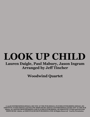 Book cover for Look Up Child