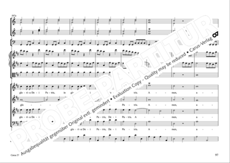 Messa per il Santissimo Natale 4-Part scores gallery preview page 88