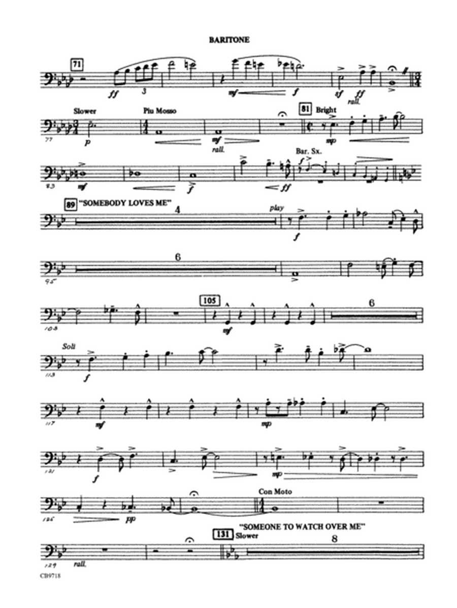 Gershwin! (Medley): Baritone B.C.