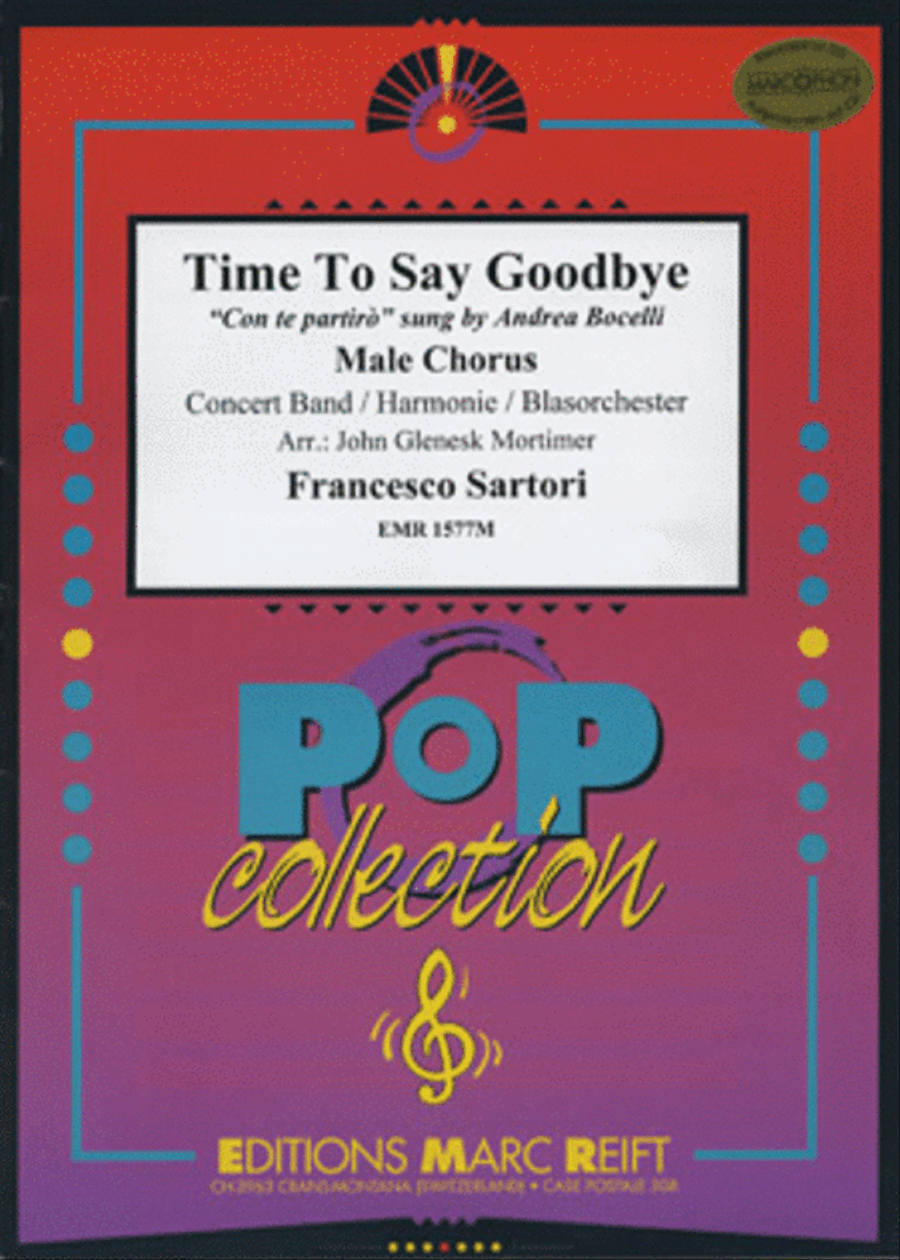 Time To Say Goodbye Time To Say Goodbye Men's Choir scores gallery preview page 1