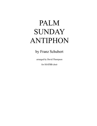 Palm Sunday Antiphon