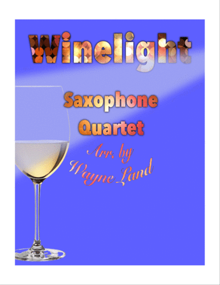 Winelight Saxophone Quartet scores gallery preview page 1