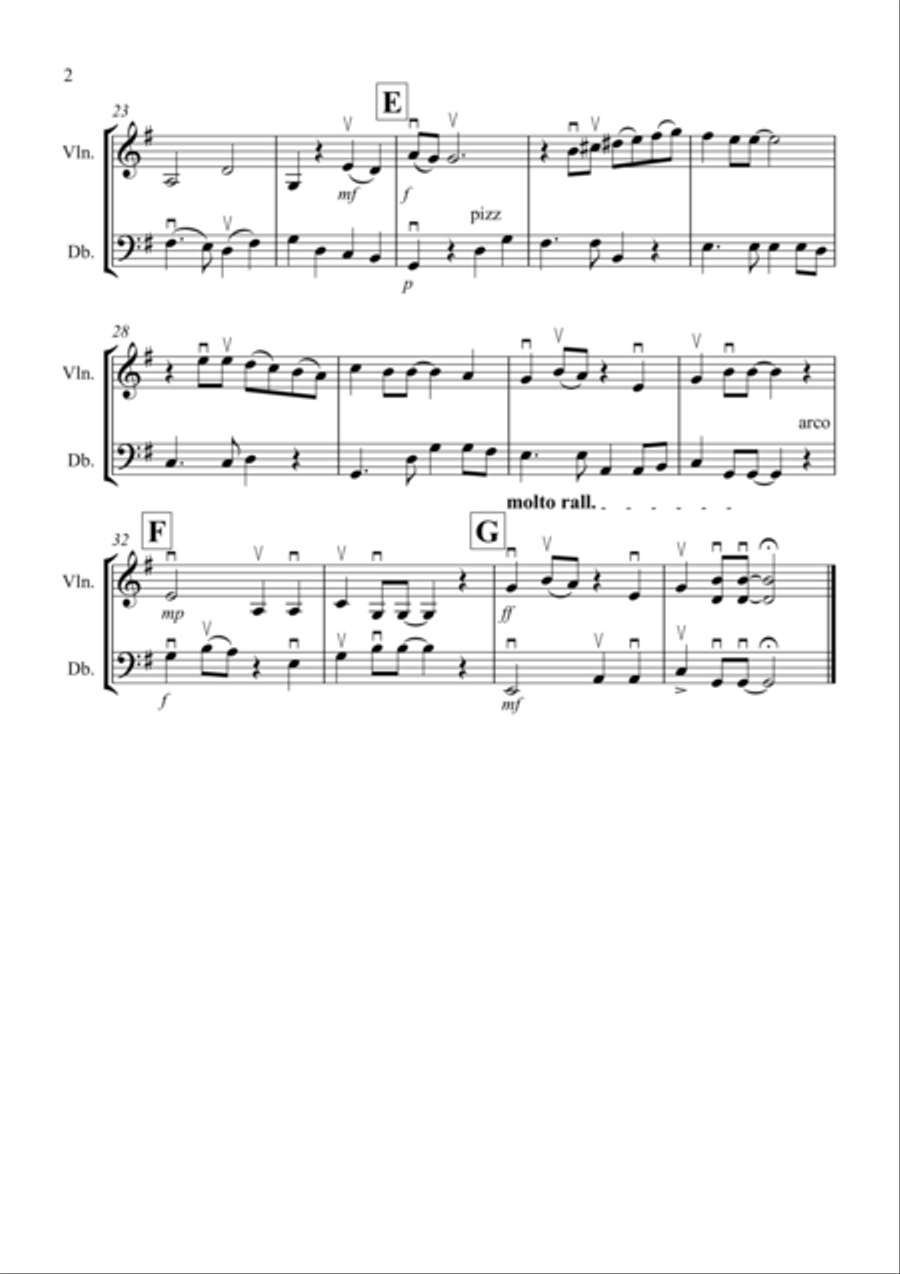 Yesterday Yesterday String Duet scores gallery preview page 2