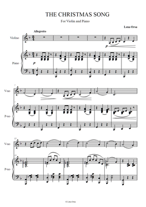 The Christmas Song for Violin and Piano