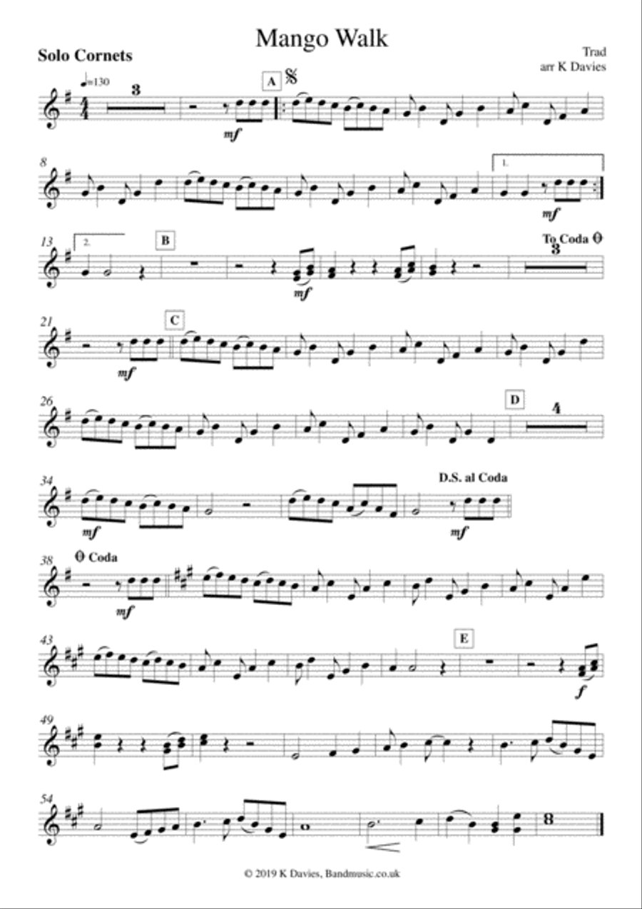 Mango Walk Small Ensemble scores gallery preview page 2