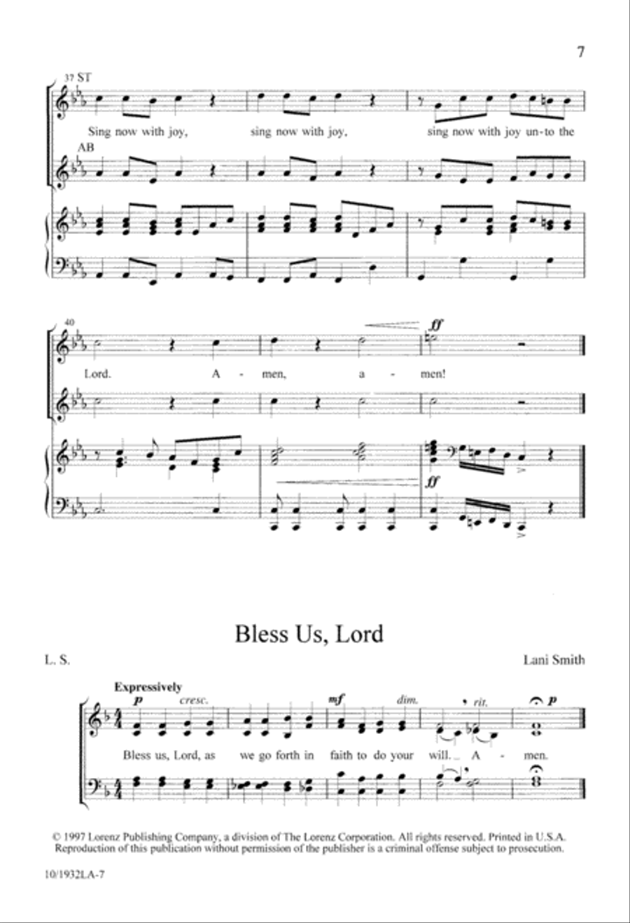 Sing Now With Joy Sing Now With Joy 2-Part scores gallery preview page 7