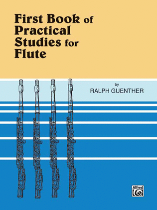 Book cover for Practical Studies for Flute, Book 1