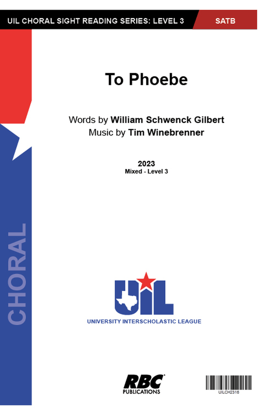 To Phoebe 4-Part scores gallery preview page 1