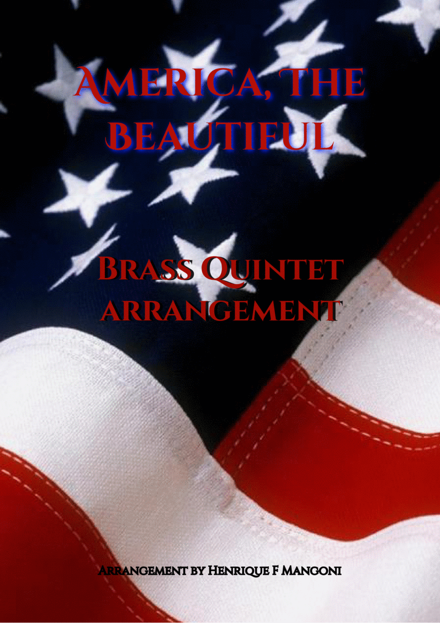 America, The Beautiful Brass Ensemble scores gallery preview page 1