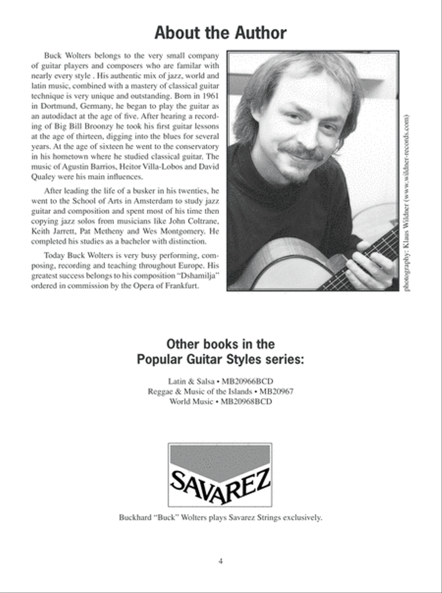 Popular Guitar Styles - Samba & Bossa Nova Acoustic Guitar scores gallery preview page 5