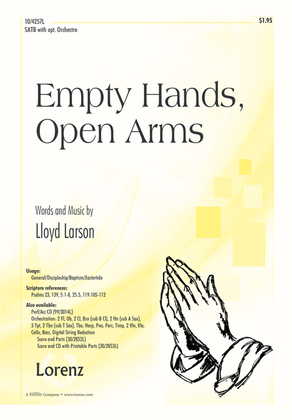 Book cover for Empty Hands, Open Arms