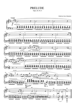 Chopin- Prelude in E minor Op. 28 No. 4