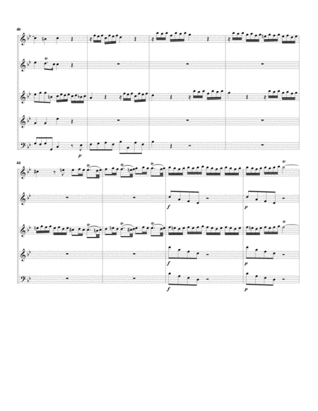 Concerto grosso, Op.3., no.1, HWV 312 (arrangement for 5 recorders)