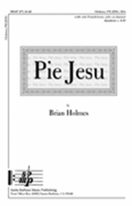 Book cover for Pie Jesu - SSA Octavo