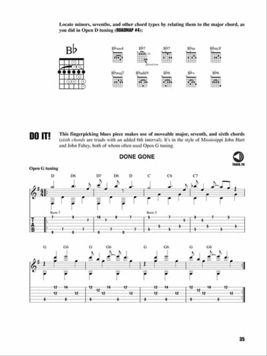 Fretboard Roadmaps – Alternate Guitar Tunings Guitar Tablature scores gallery preview page 6