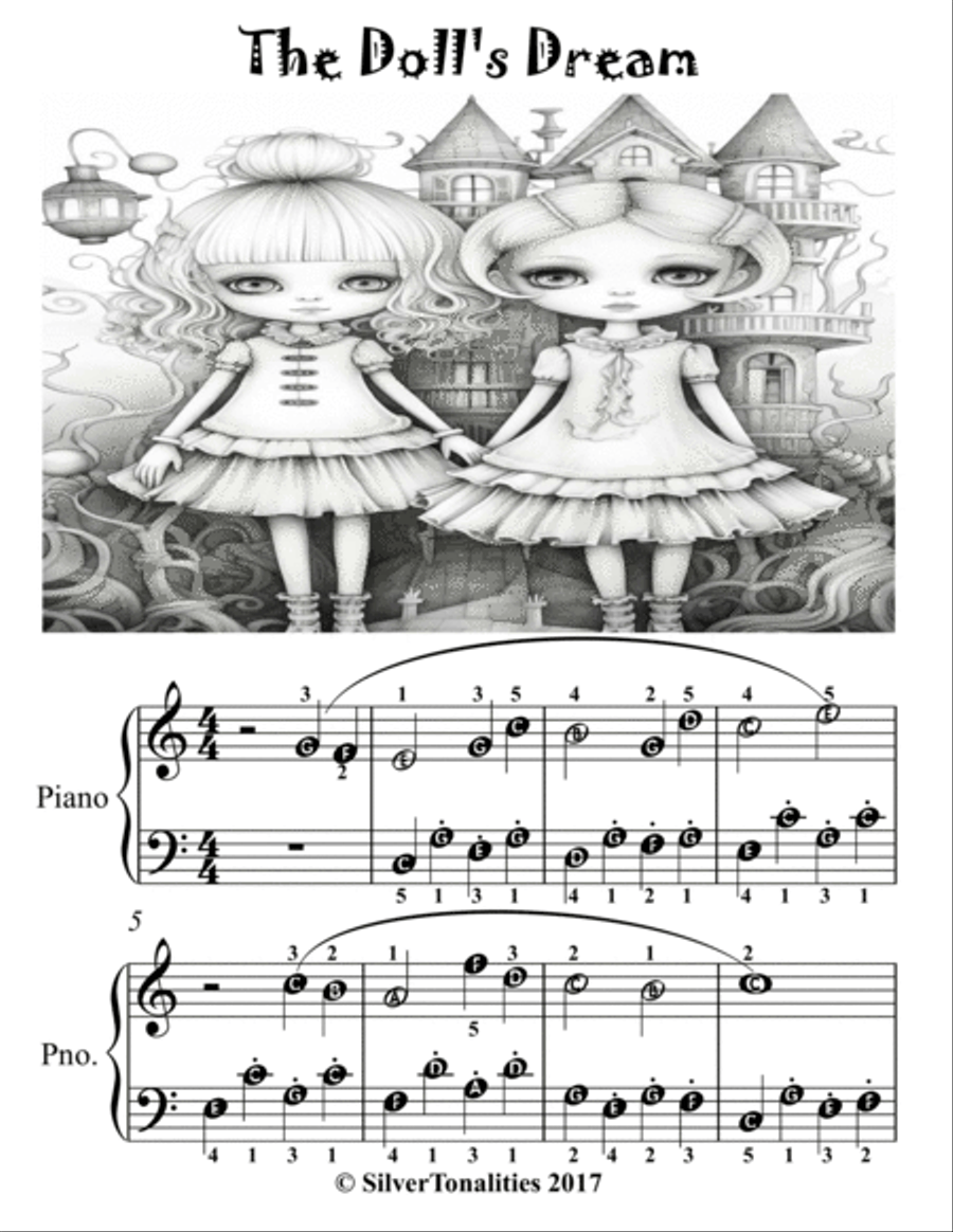The Doll’s Dream Opus 202 Number 4 for Easy Piano Piano Method scores gallery preview page 6