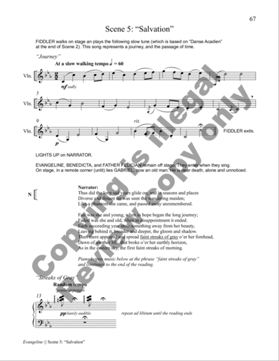 Evangeline Choir scores gallery preview page 22