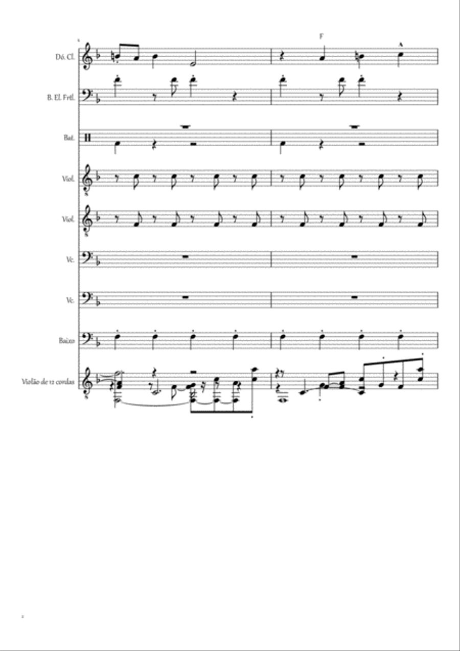 As Fases da Lua Moon phases Concert Band scores gallery preview page 2