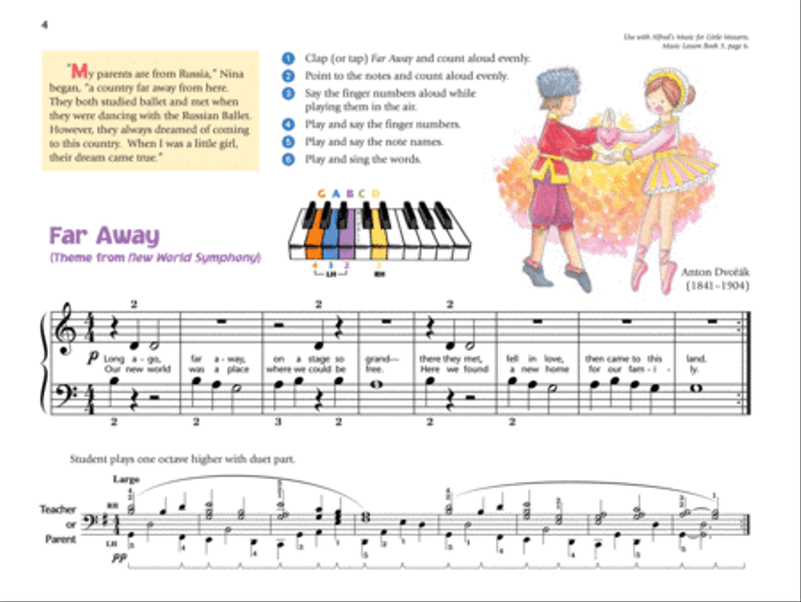 Music for Little Mozarts Recital Book, Book 3 Piano Method scores gallery preview page 4