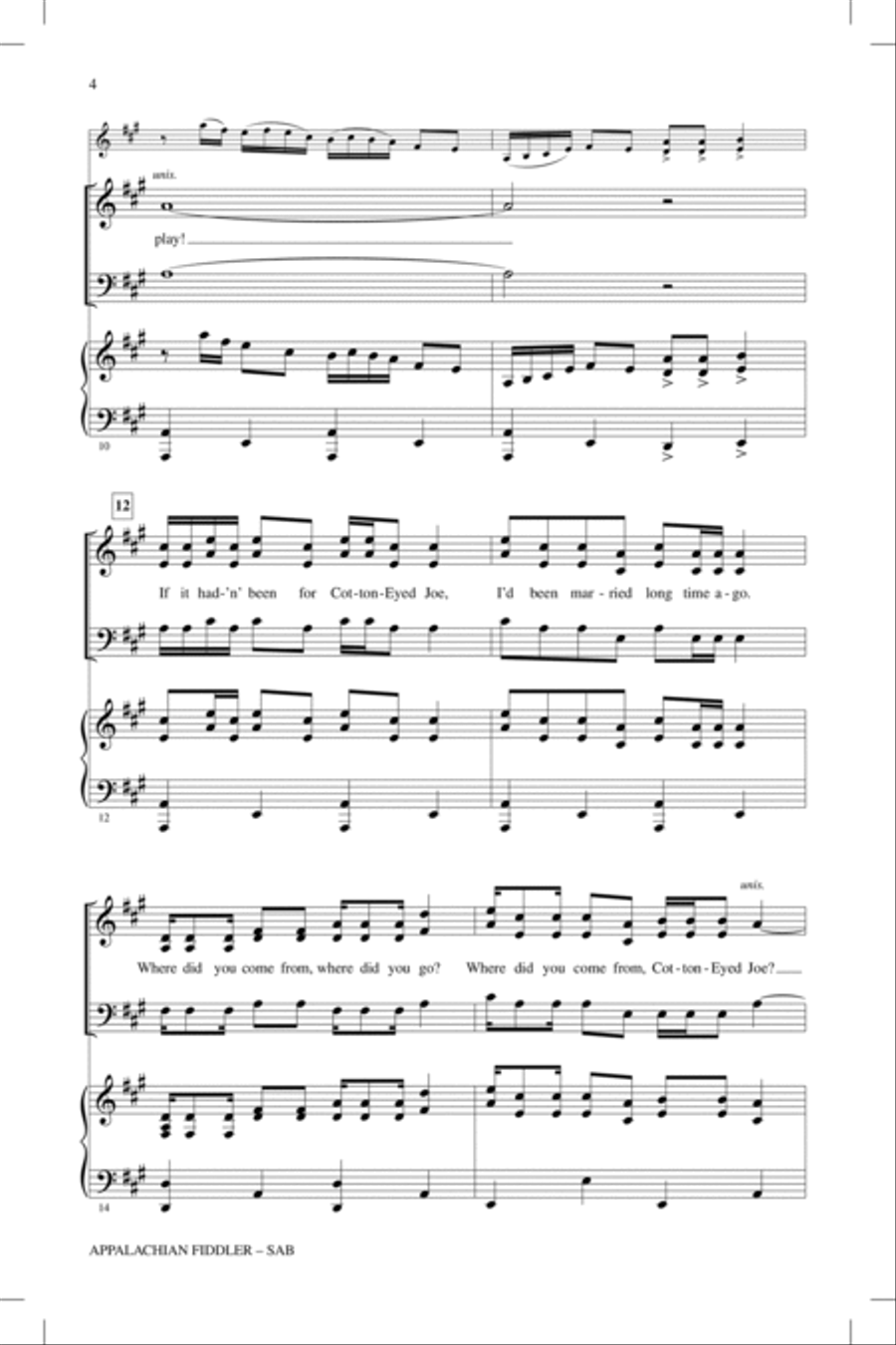 Cumberland Gap Cumberland Gap 3-Part scores gallery preview page 3