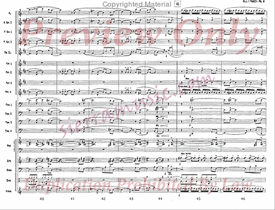 All I Need Jazz Ensemble scores gallery preview page 7