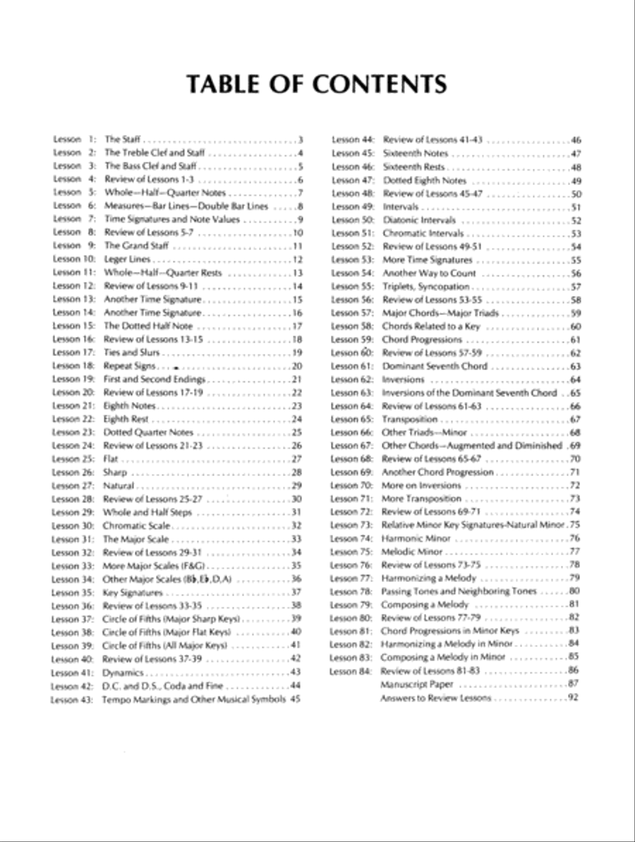 Practical Theory - Complete Classroom Materials scores gallery preview page 2