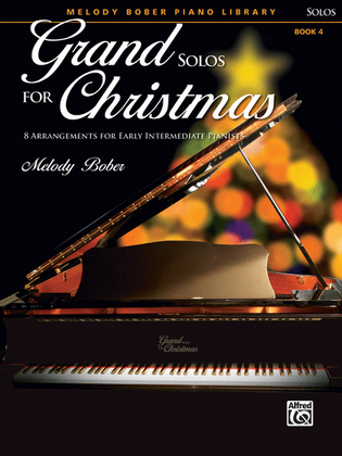 Book cover for Grand Solos for Christmas, Book 4