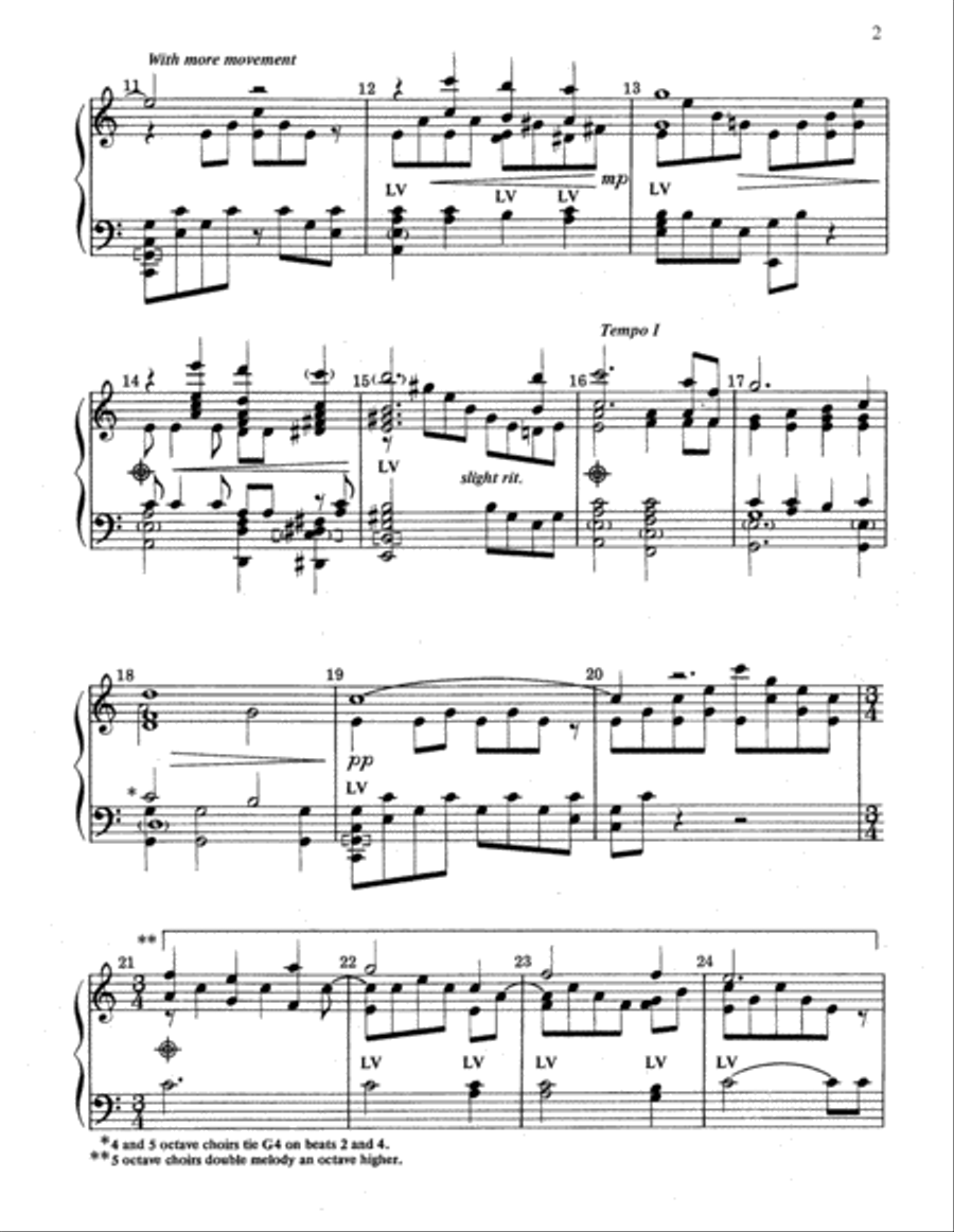 The Lord's Prayer The Lord's Prayer 5-Octaves scores gallery preview page 3