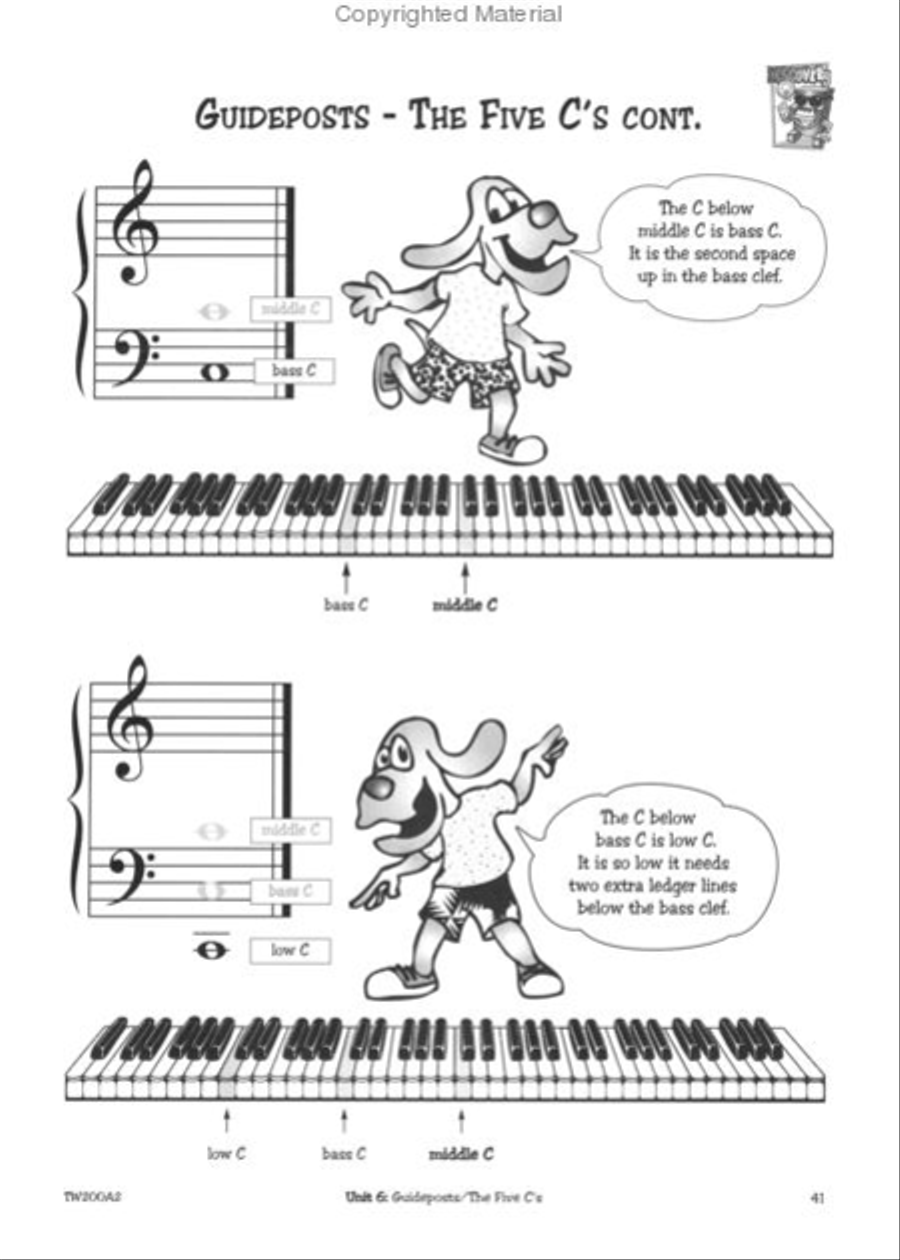 Theory Gymnastics: Animato (Level A) Piano Method scores gallery preview page 3
