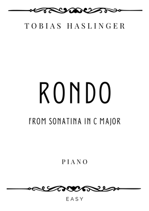 Book cover for Haslinger - Rondo (Allegretto) from Sonatina in C Major - Easy