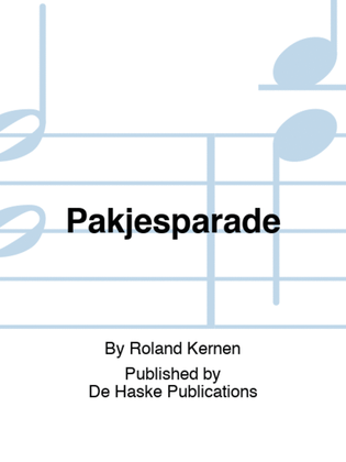 Book cover for Pakjesparade
