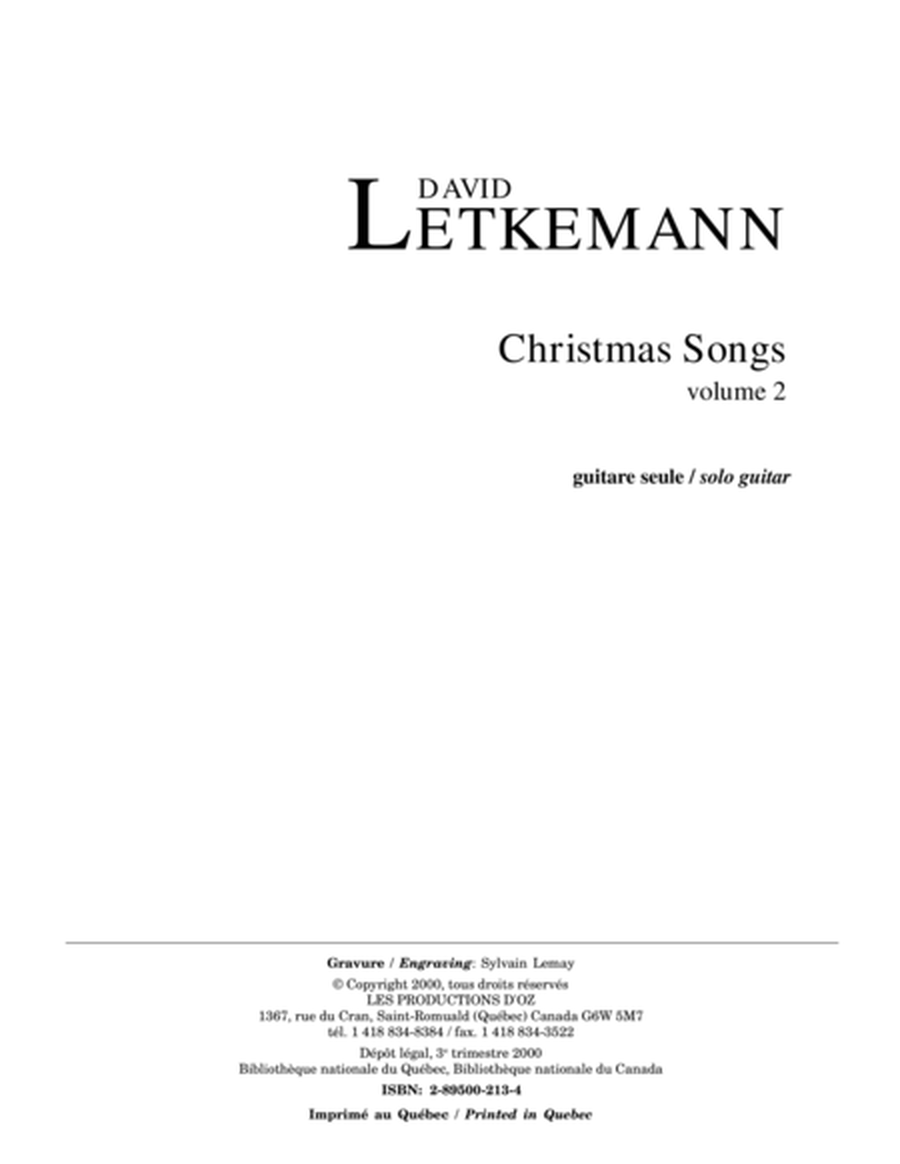 Christmas Songs, vol. 2