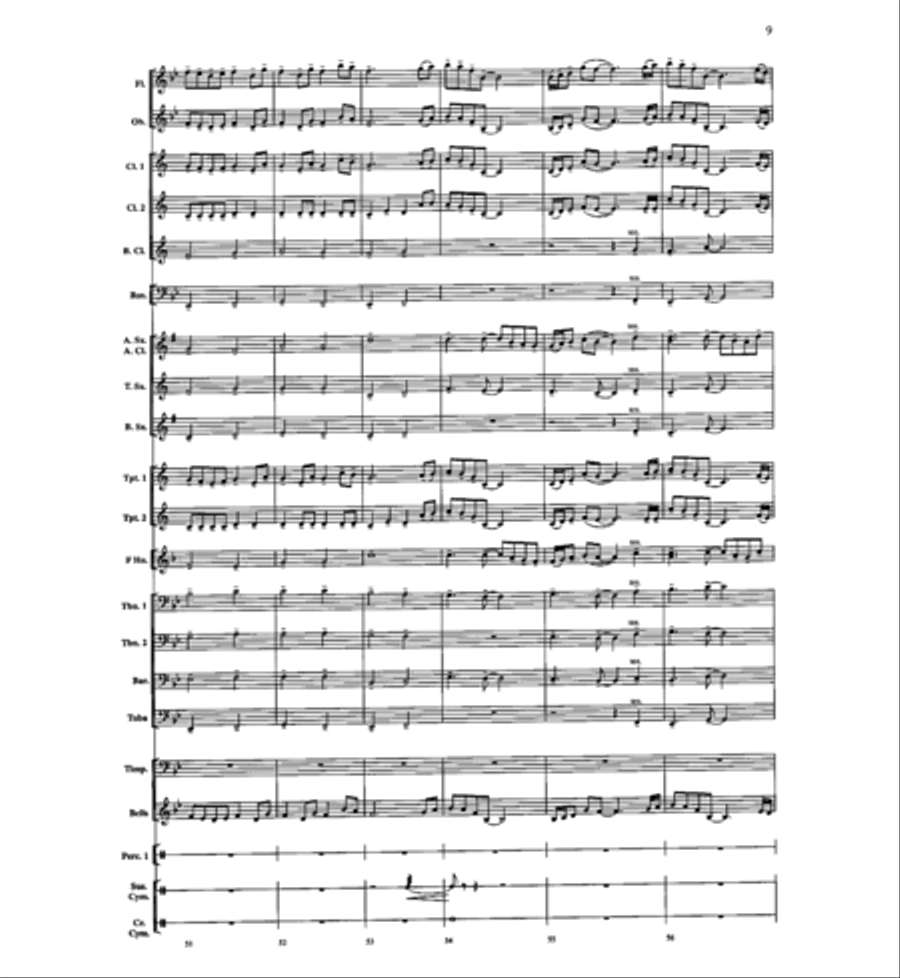 On Freedom's Wings On Freedom's Wings Concert Band scores gallery preview page 10