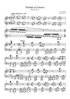 Prelude in G minor Op. 26 No. 6