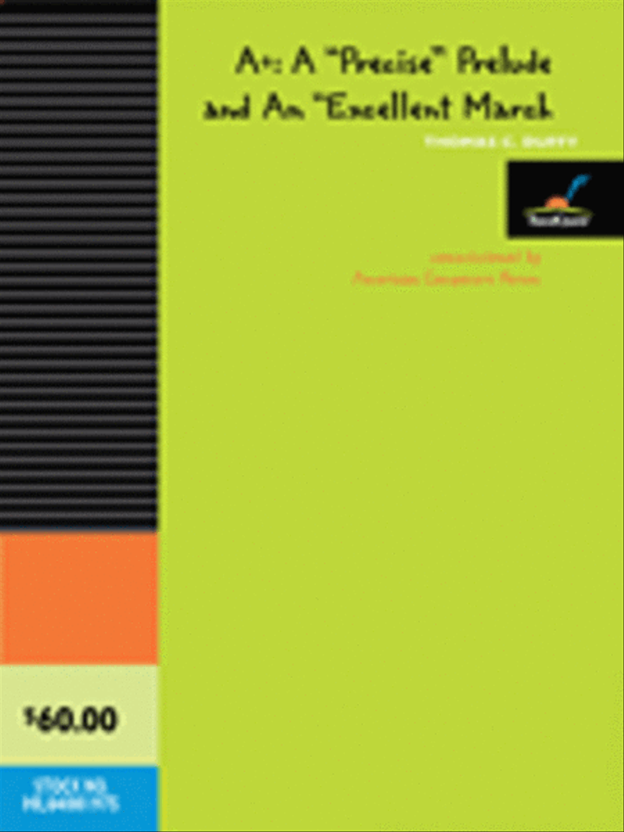 A+: A “Precise” Prelude and an “Excellent” March Concert Band scores gallery preview page 1