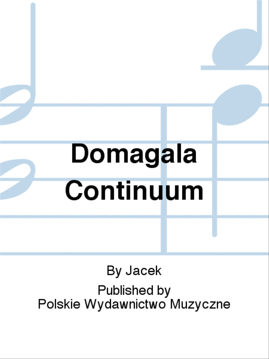 Domagala Continuum Domagala Continuum String Orchestra scores gallery preview page 1
