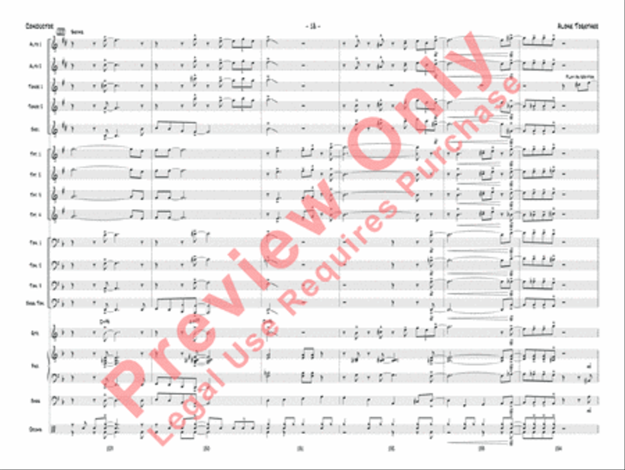 Alone Together Alone Together Jazz Ensemble scores gallery preview page 21