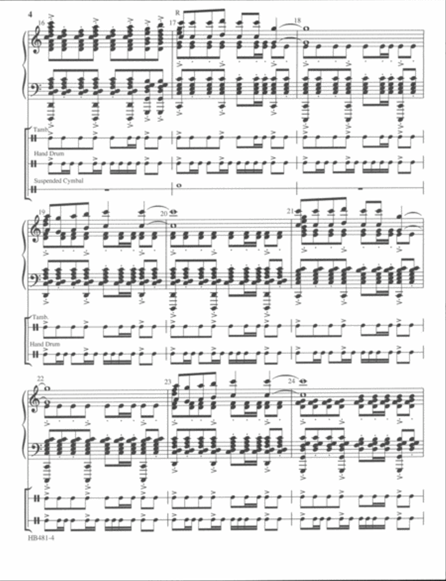 Good King Wenceslas - Krug Handbell Choir scores gallery preview page 4