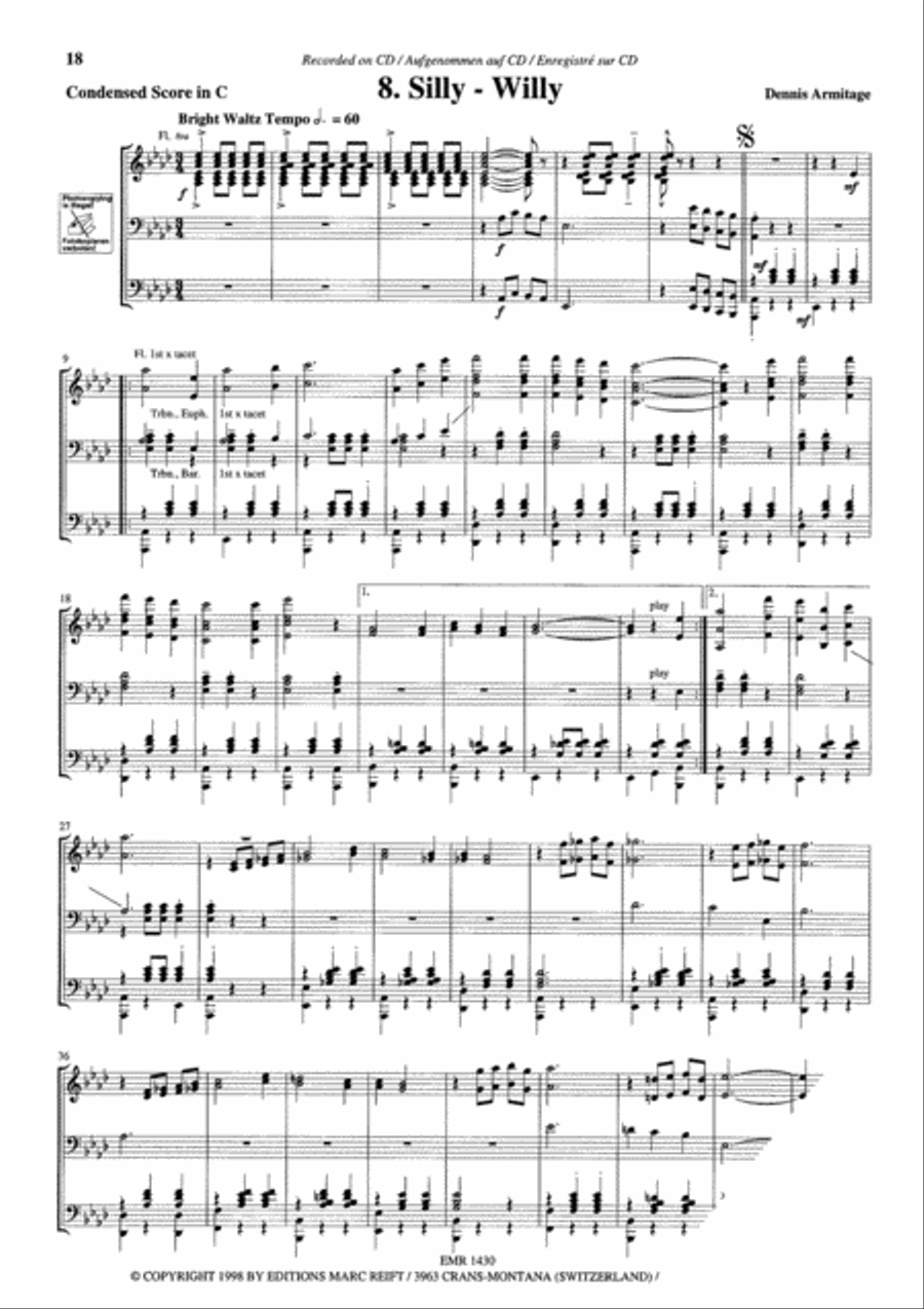 Beer Party Concert Band scores gallery preview page 10