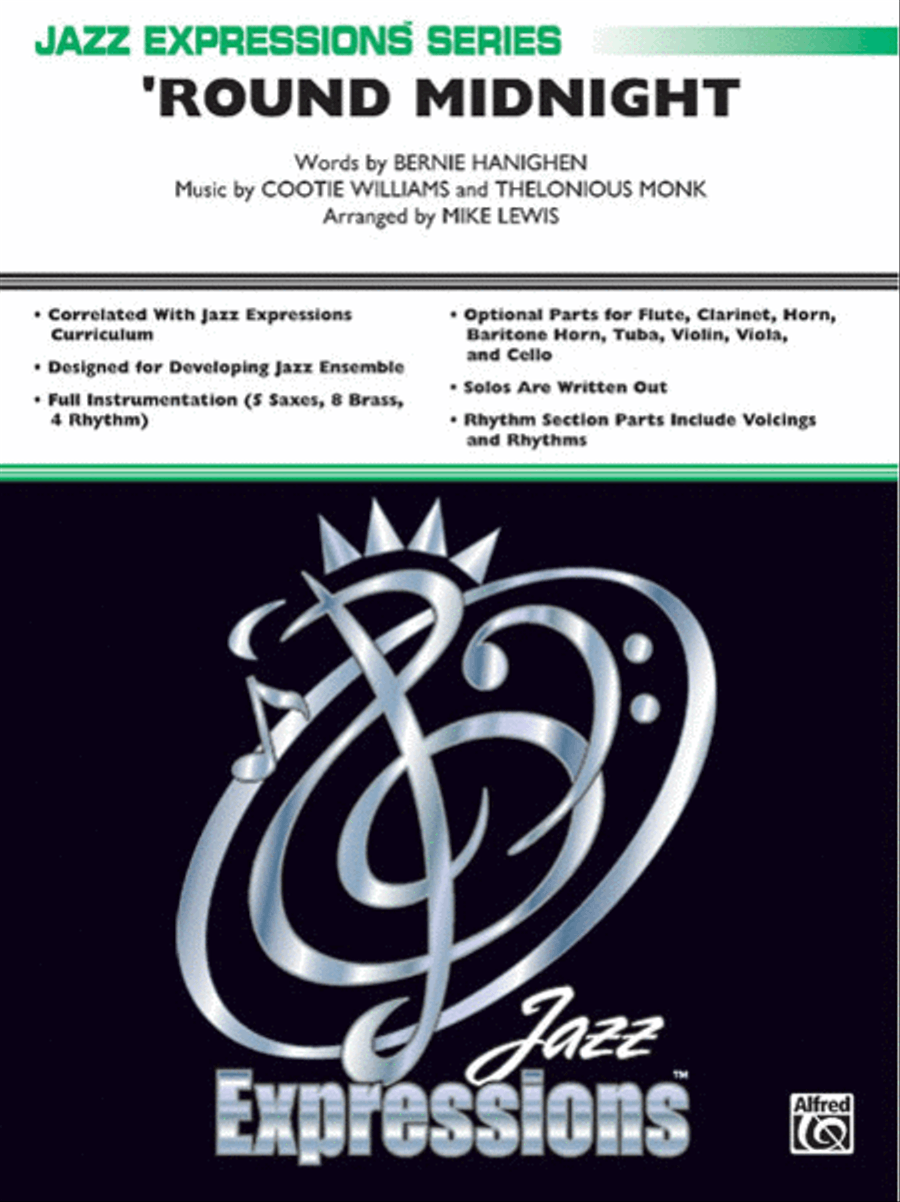 'Round Midnight Jazz Ensemble scores gallery preview page 1