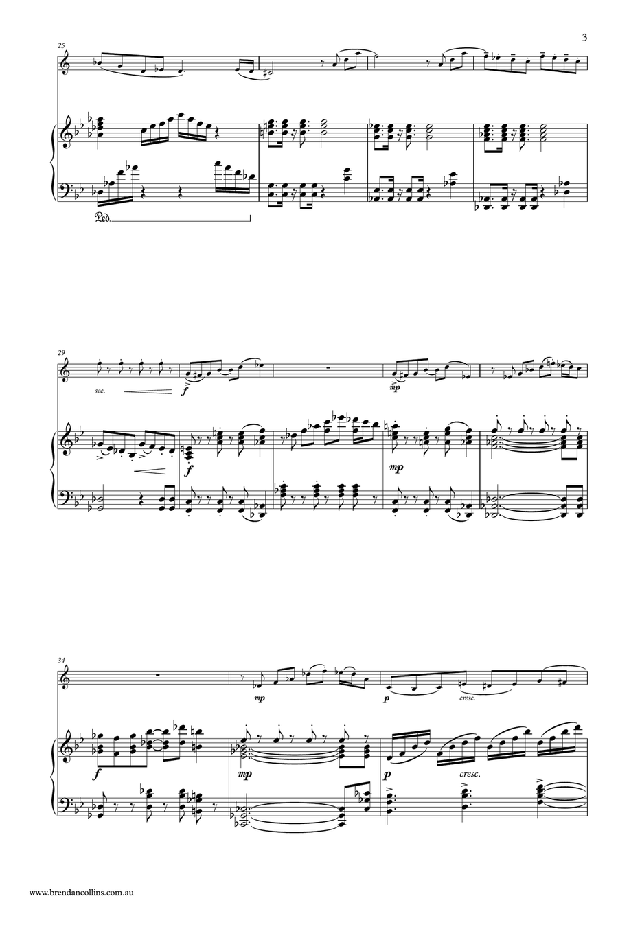 Jose Suite Trumpet Solo scores gallery preview page 3
