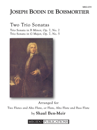 Two Trio Sonatas for Flute Trio