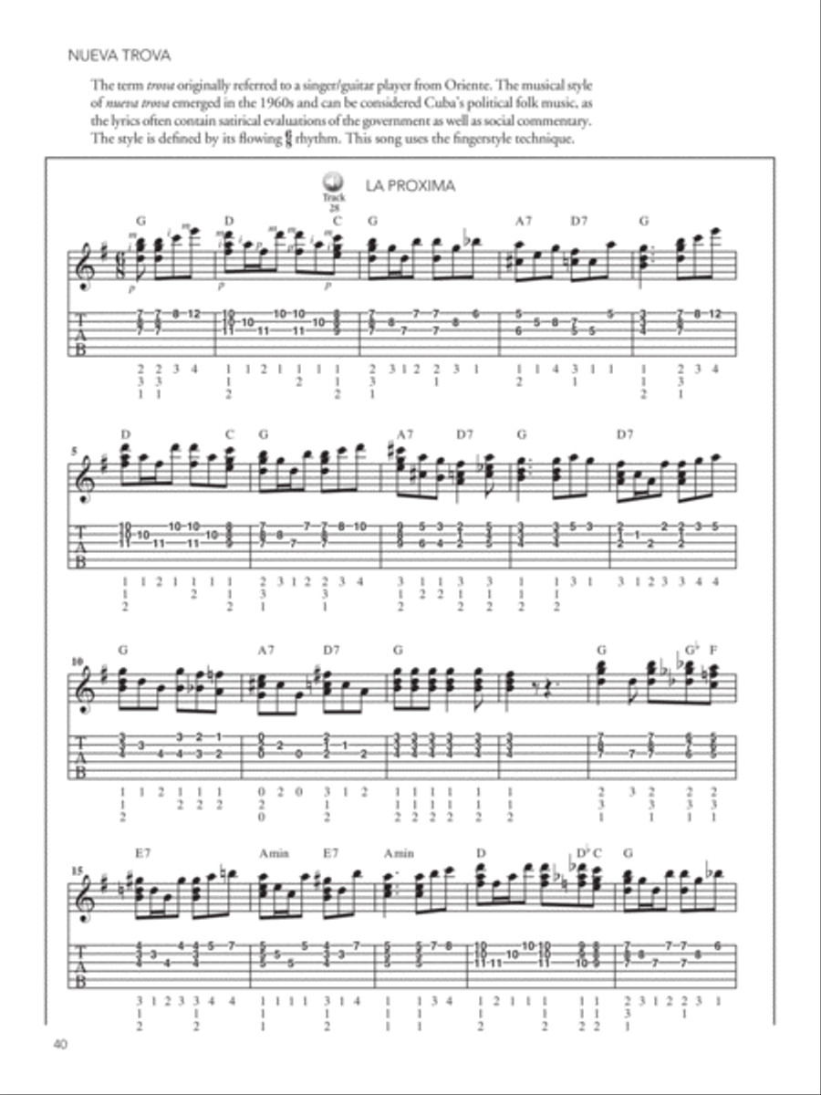 Guitar Atlas Cuba Guitar Atlas Cuba Guitar scores gallery preview page 3