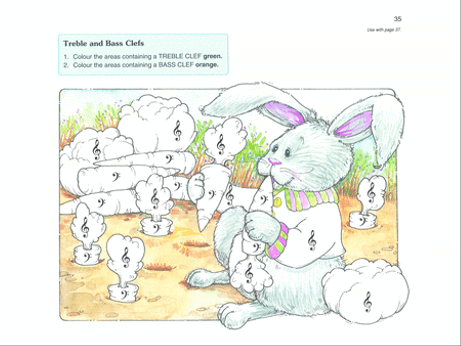 Alfred's Basic Piano Prep Course Activity & Ear Training, Book A Piano Method scores gallery preview page 3