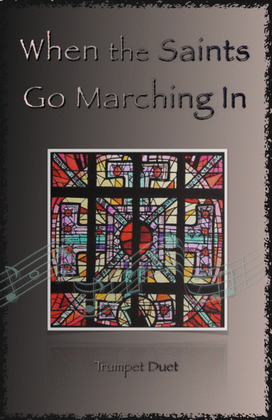 Book cover for When the Saints Go Marching In, Gospel Song for Trumpet Duet