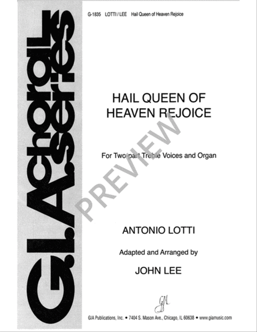 Hail, Queen of Heaven, Rejoice SA scores gallery preview page 2